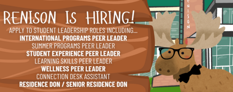 Renison is hiring!