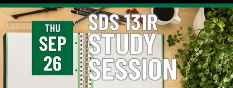 SDS 131R: Study Session on September 26