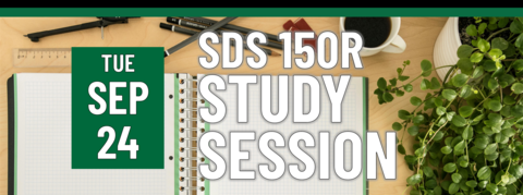 SDS 150R Study Session September 24