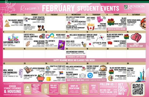 February 2026 calendar