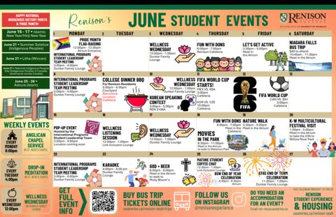 June events calendar