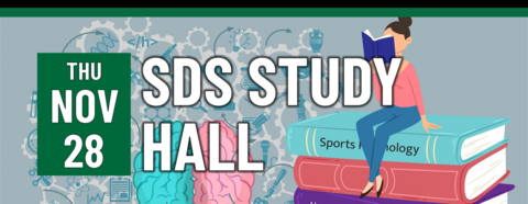 SDS Study Hall on Thursday, November 28