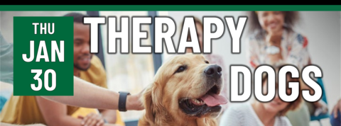 Therapy Dogs on Thursday, January 30