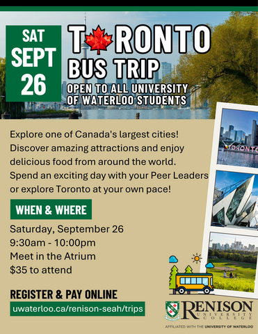 Toronto Bus Trip