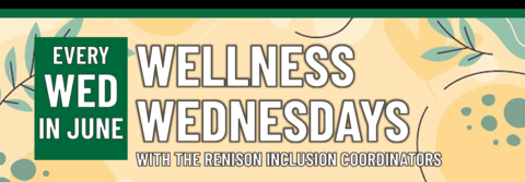 Header that says Wellness Wednesday