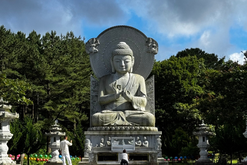 Buddah statue in Jeju