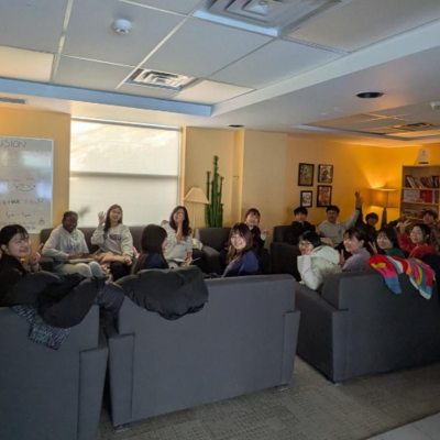 learn to chill in the link inclusion lounge