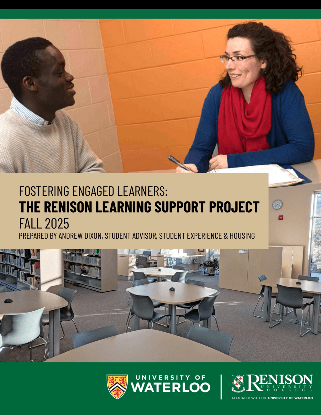 Fostering Engaged Learners: The Renison Learning Support Project - Fall 2025