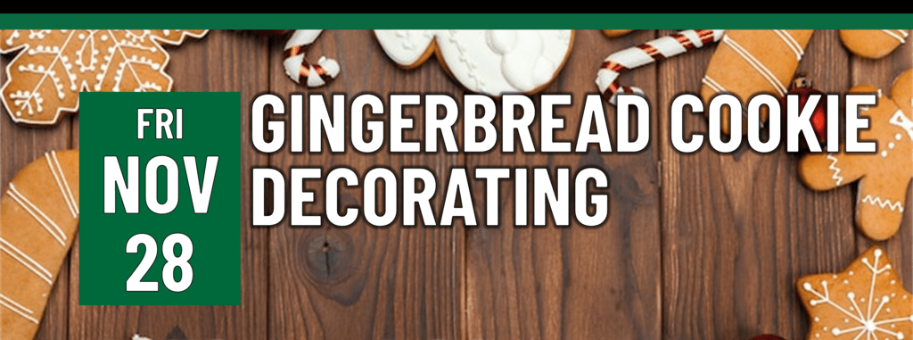 gingerbread cookie decorating
