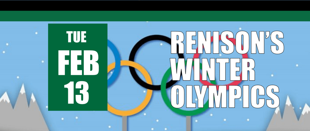 Renison's Winter Olympics on February 13