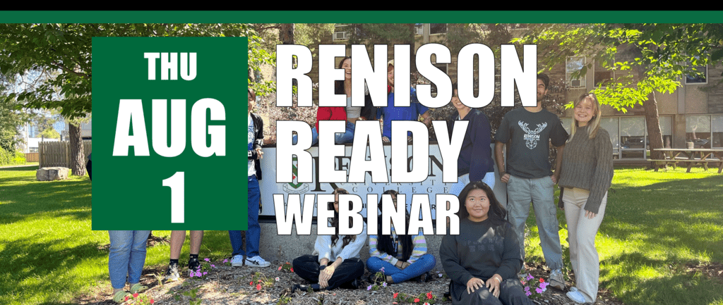 Renison Ready Webinar on August 1