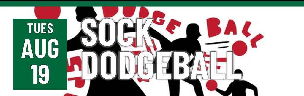 Header that says Sock Dodgeball
