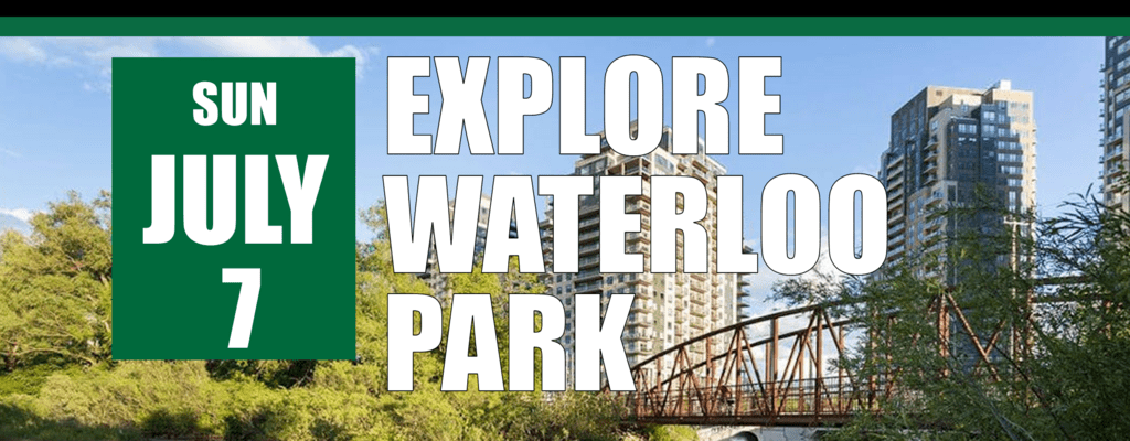 Explore Waterloo Park on Sunday, July 7