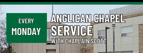 Every monday - angelican chapel service 6:00-7:00pm image