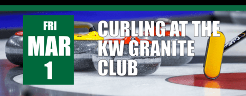 Curling at the KW Granite Club on March 1
