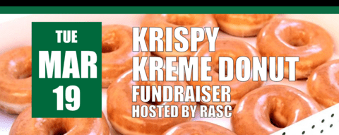 Krispy Kreme Donut Fundraiser on March 19