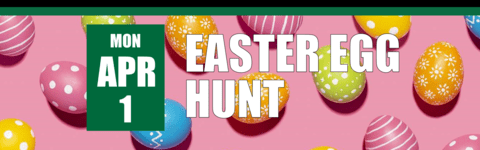 Easter Egg Hunt on Monday, April 1