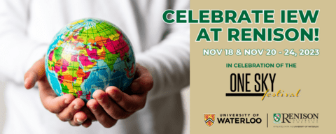 celebrate iew at renison banner
