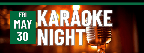 Header that says karaoke night