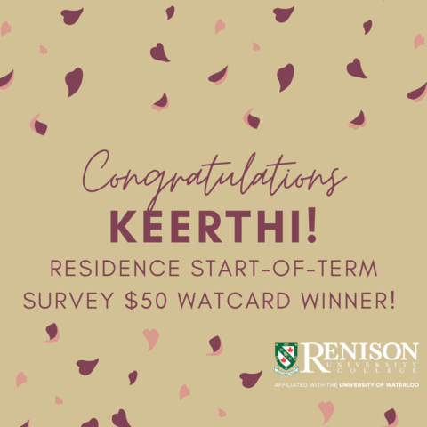 Congratulations Keerthi!