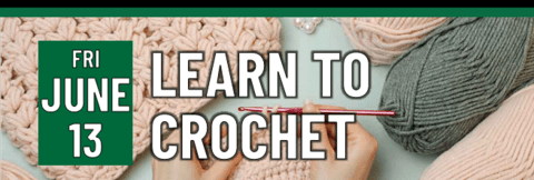 Header that says Learn to Crochet