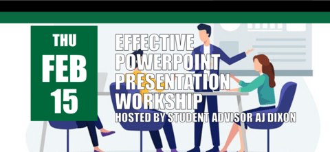 Effective PowerPoint Presentation Workshop on February 15