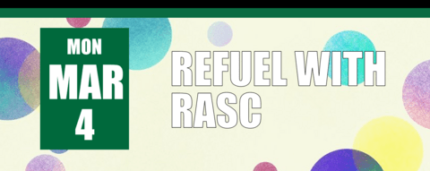 Refuel with RASC on March 4