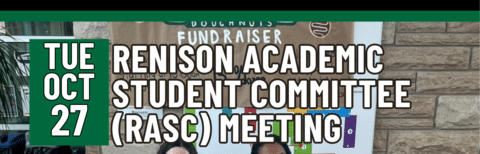 RASC Student Committee Meeting, Tuesday, October 27
