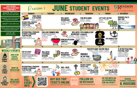 June events calendar