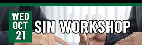 Sin Workshop, Wednesday, October 21
