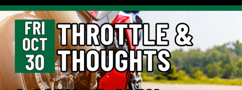 Throttle & Thoughts, Friday, October 30