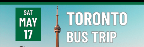 Header that says Toronto Bus Trip