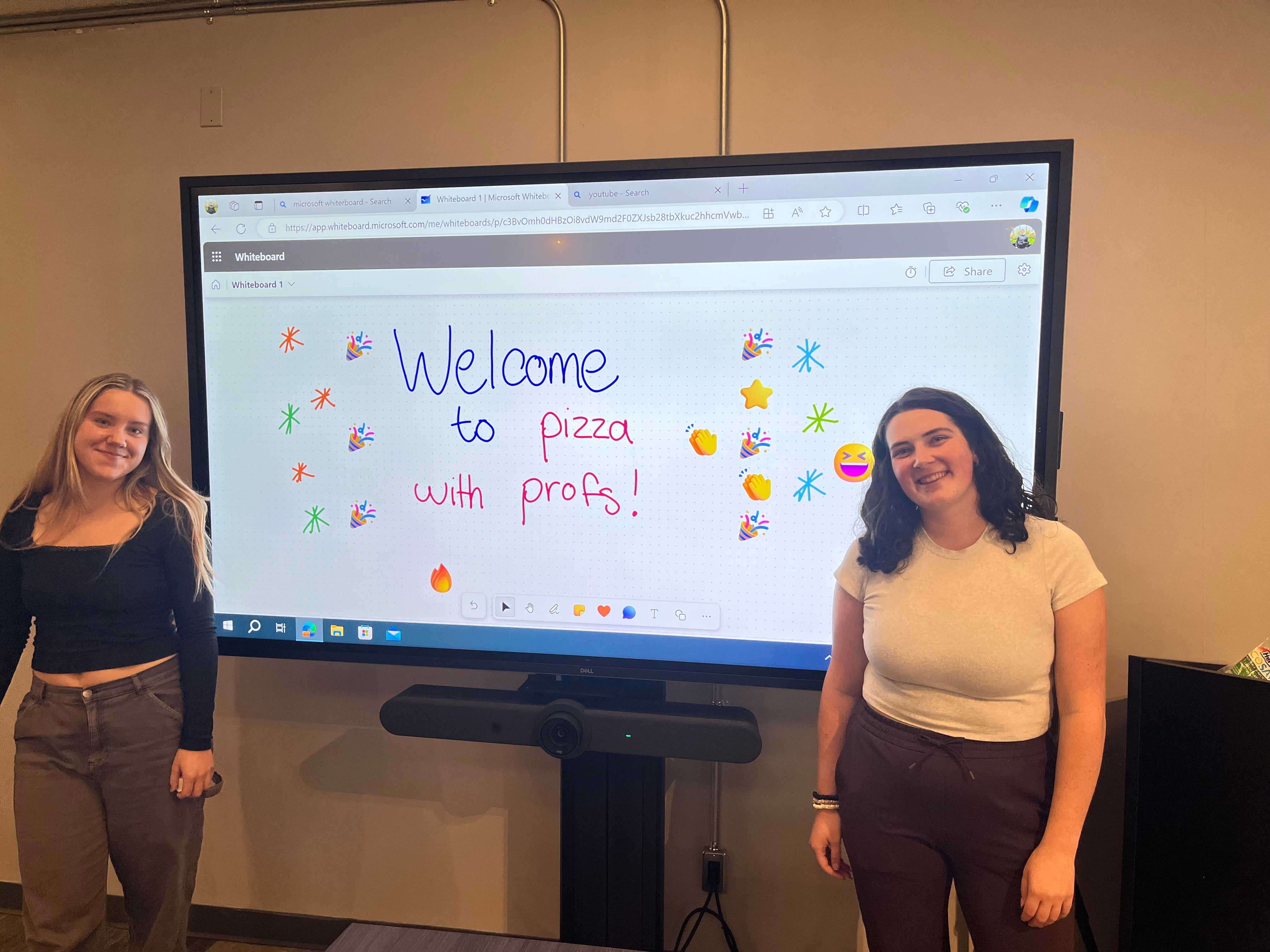 October 2024 Pizza with Profs event