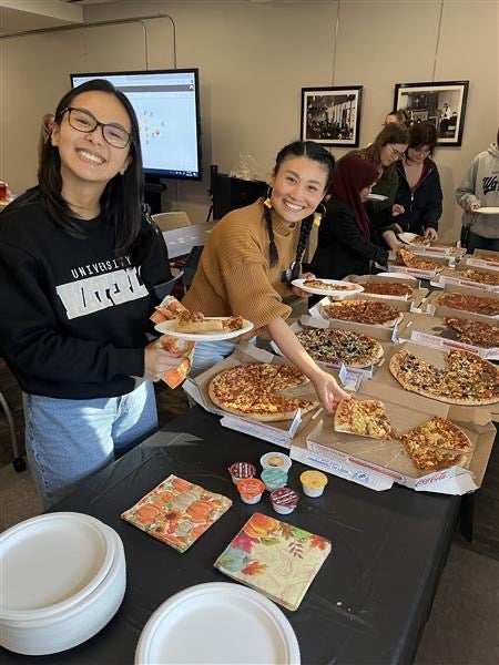 October 2024 Pizza with Profs event