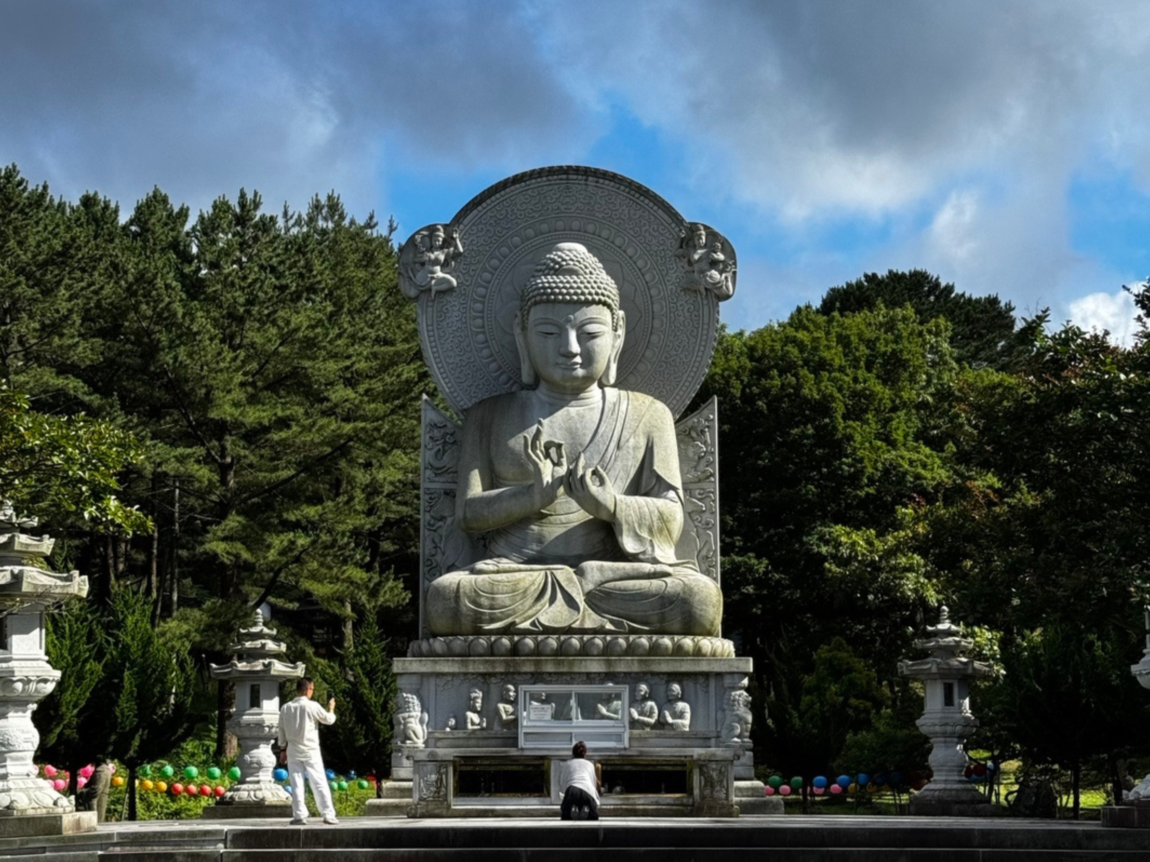 Buddah statue in Jeju
