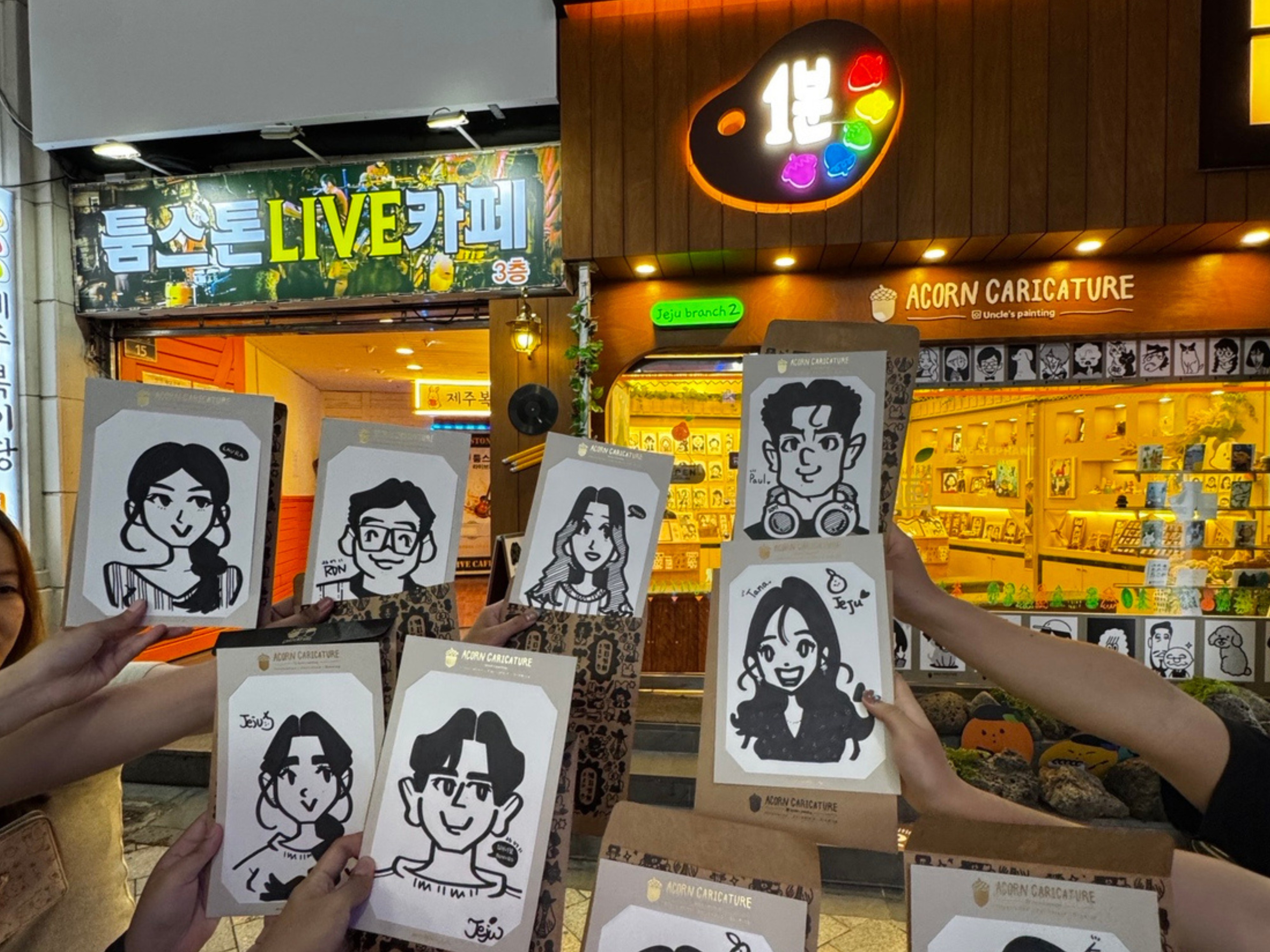 drawings by local artist