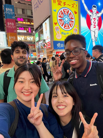 Students in Osaka