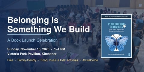 Belonging Is Something We Build: A Book launch celebration