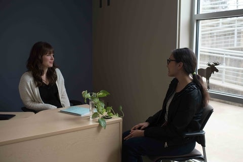 image of office hours with instructor 