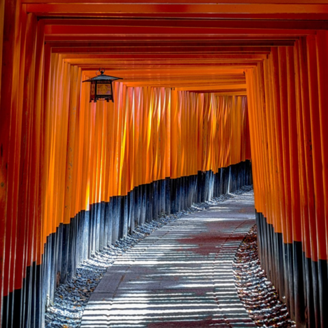 Entry to Japanese corridor. 