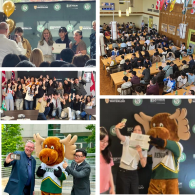 Collage of images from the Global Outreach: Action and Leadership for Sustainability (GOALS), intensive English for Academic Success (iEFAS) and English Language Institute Graduation Ceremonies over the Spring 2026 term