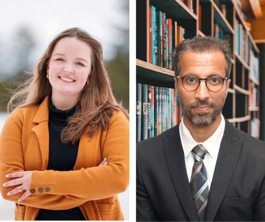 Janna Martin and Amir Al-Azraki