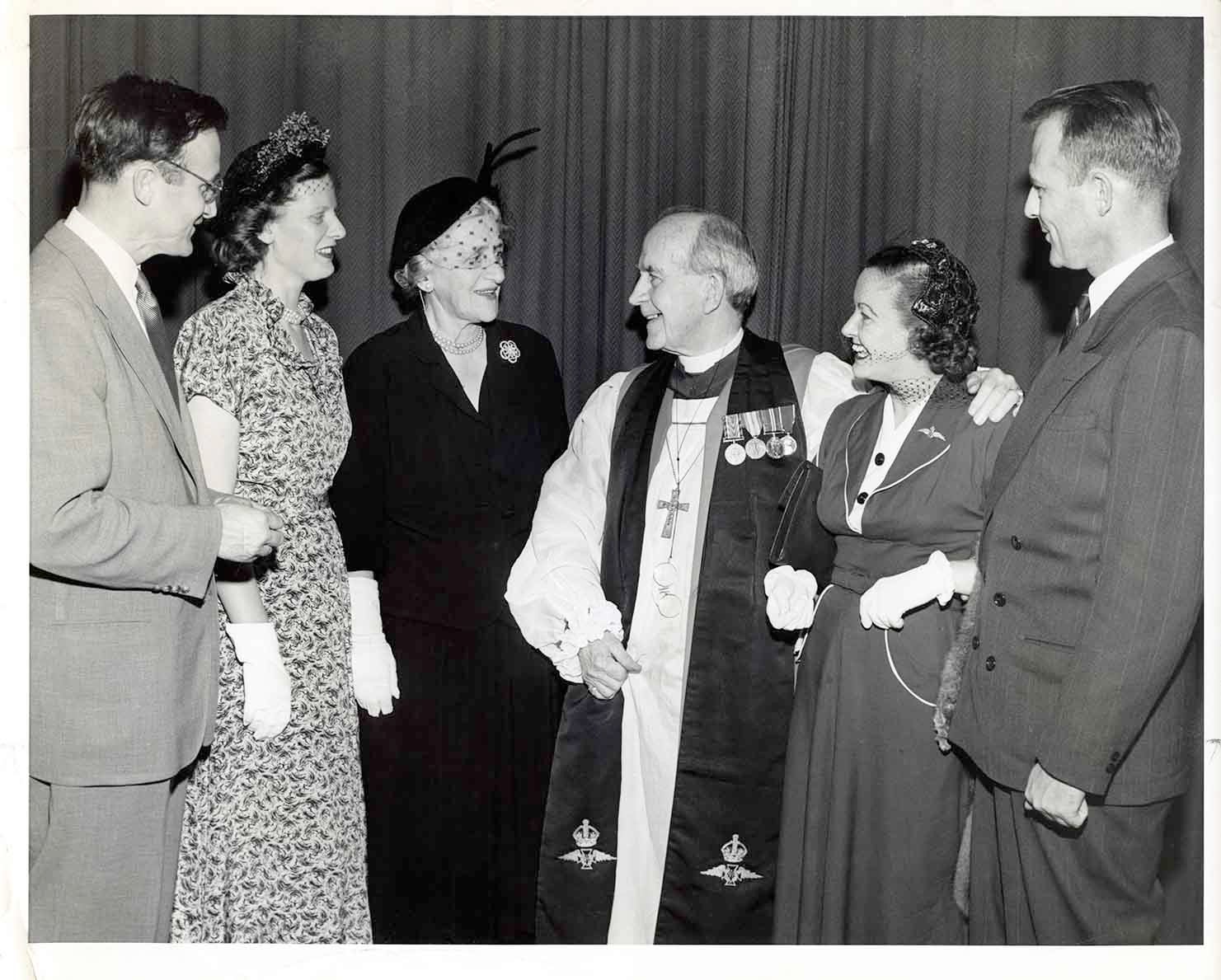 Photograph of Renison’s family at his installation as Metropolitan 