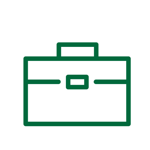 A briefcase icon