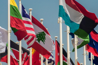 Flags of different countries
