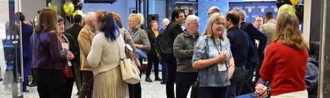 Group of people gathered for the 2025 Research Awards reception