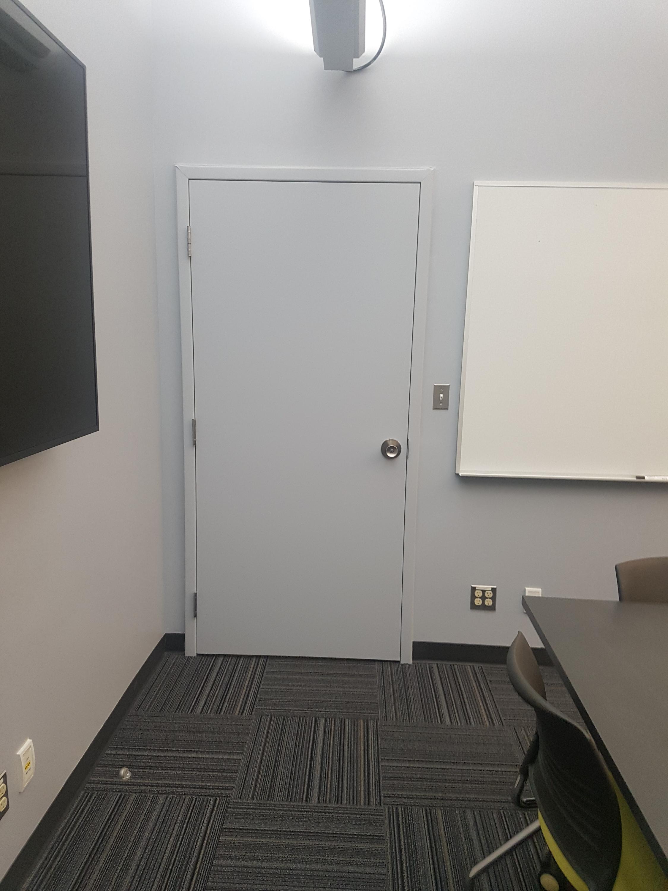 Doorway to other lab