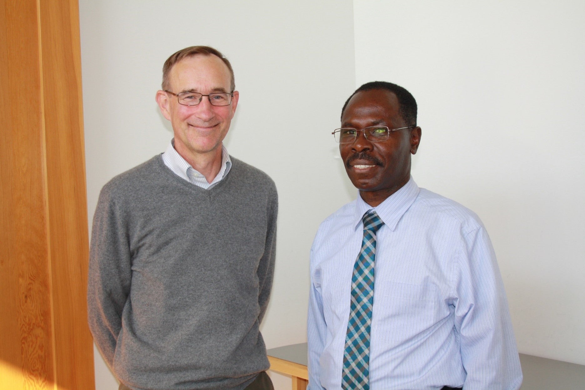 Dr. Raymond Laflamme and Dr. Ernest Osei