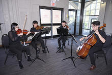 CURAC banquet musical quartet.