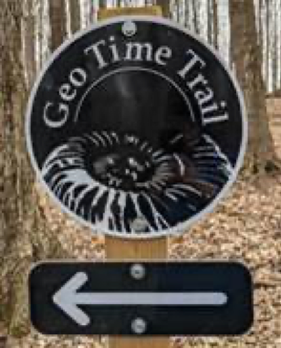 GEO Time Trail Sign.
